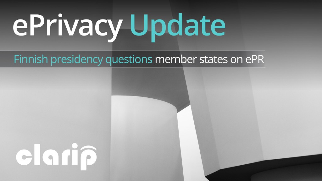 20190712-Finnish-Presidency-ePrivacy