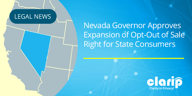 Nevada Approves Expansion Opt-Out of Sale Right