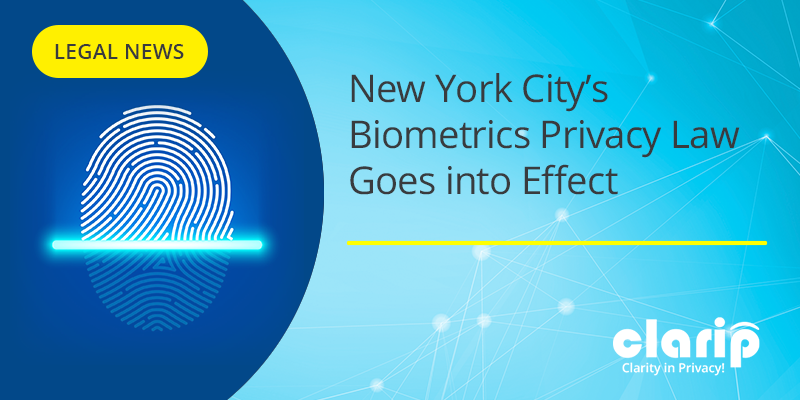 New York City’s Biometrics Privacy Law 
