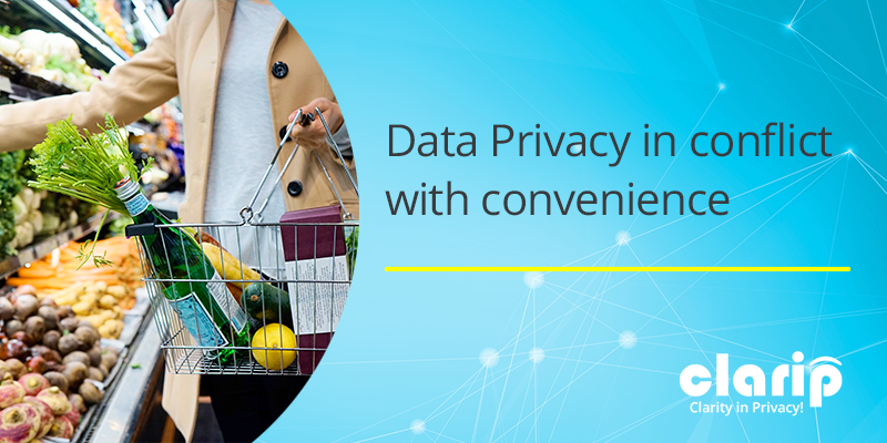 Data Privacy in Conflict with Convenience