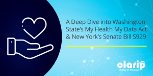 Washington MHMDA and NY HIPA